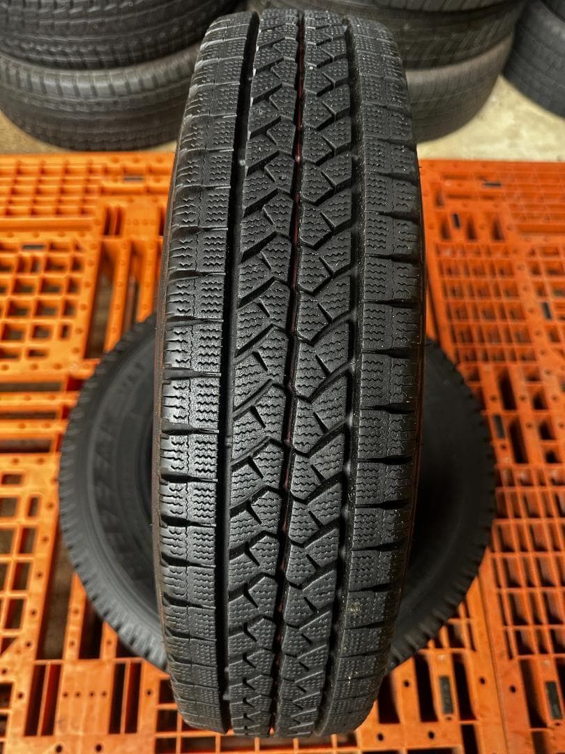 155/80R14 LT ブリヂストンVL1 4本送料無料 冬タイヤ T1240