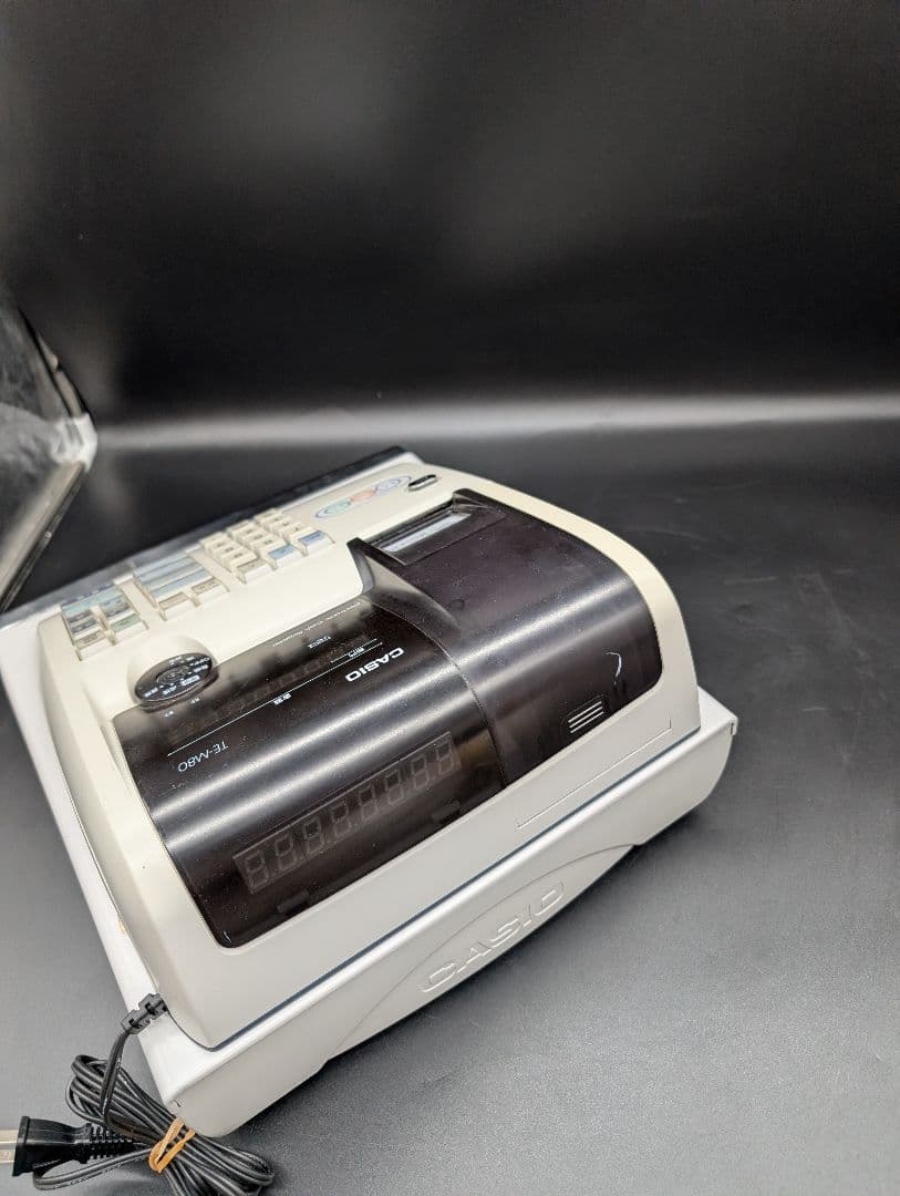 CASIO TE-M80 電子レジスター - メルカリ