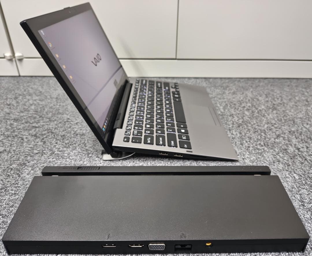 超美品 超希少なセット VAIO A12 Windowsタブレット Wバッテリー