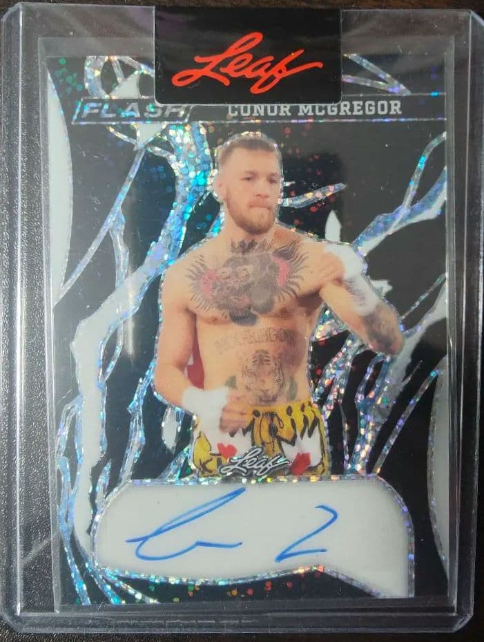世界2枚】leaf コナー・マクレガー サインカード - メルカリ