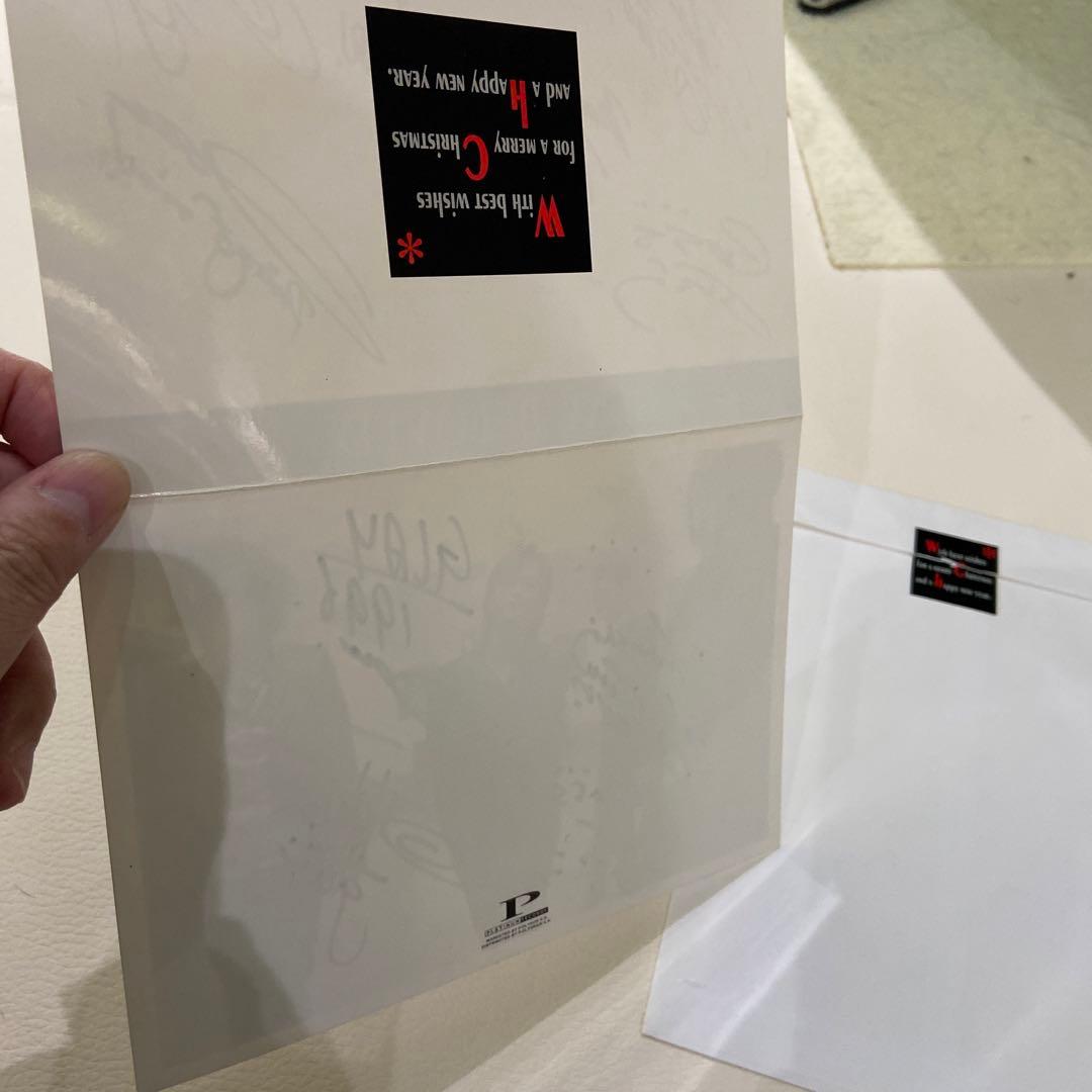 GLAY BELOVED カード　直筆サイン入り