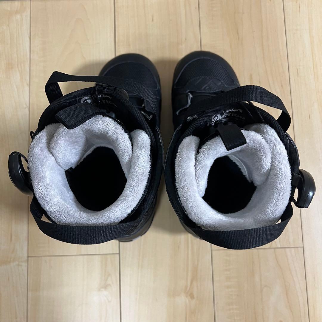 【美品_即日発送】スノボ SALOMON サロモン　FACTION 25.5cm