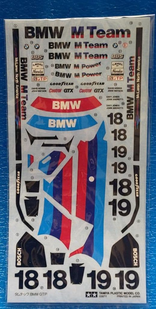 小鹿 タミヤ タムテック 1/24 BMW GTP スペアボディセット