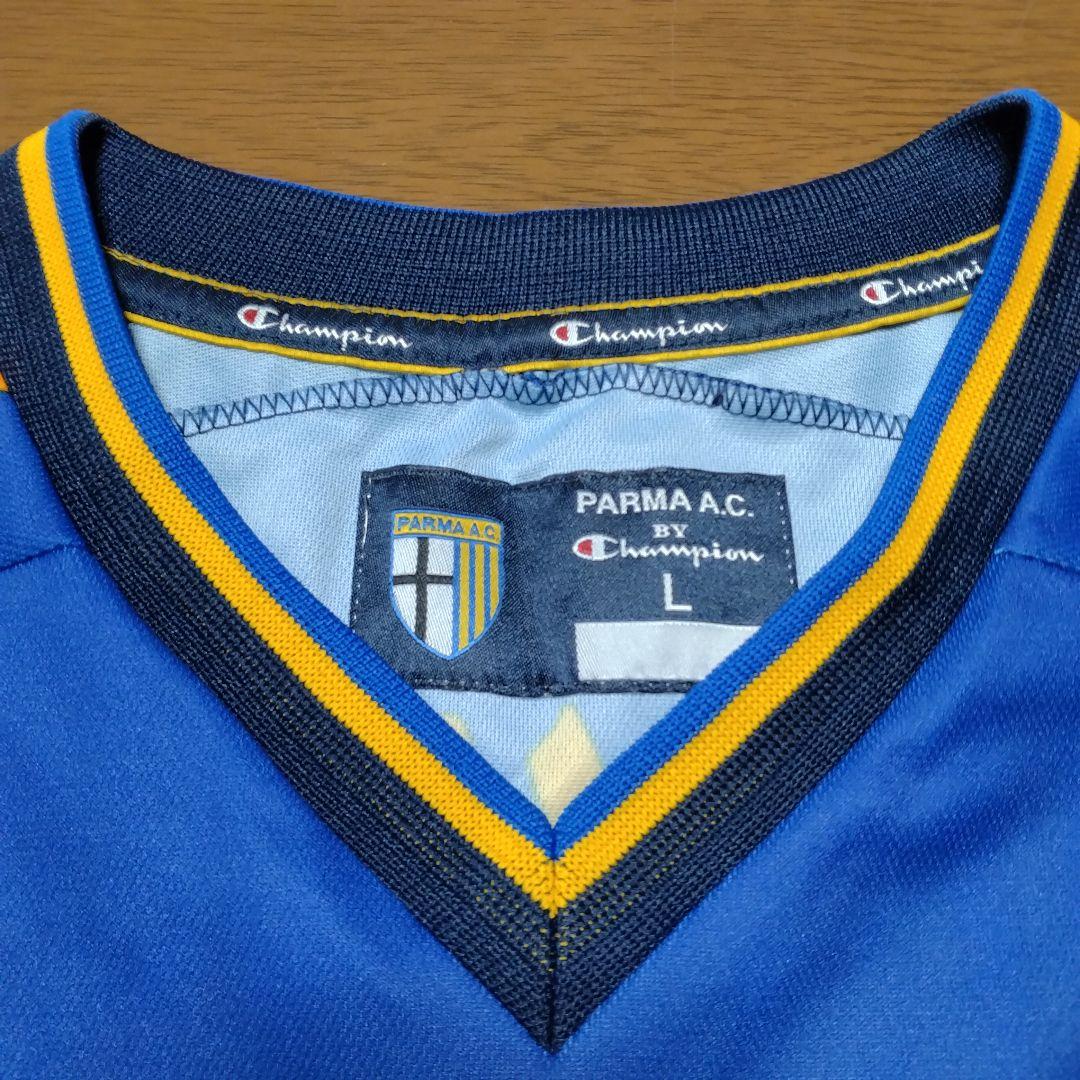 パルマ ユニフォーム 背番号10 中田英寿 サイズL Champion - メルカリ