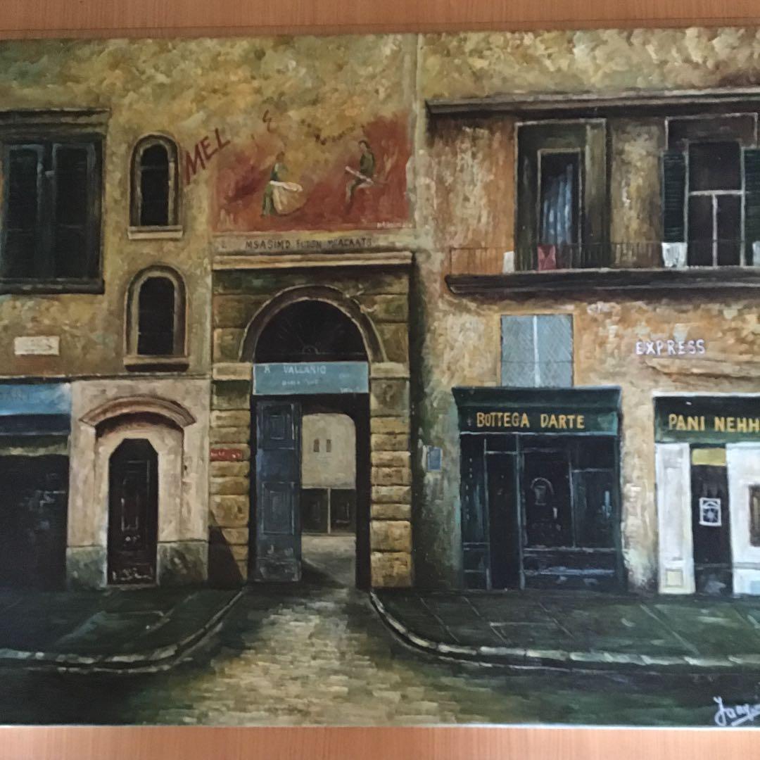 絵画　ヨーロッパの風景　フランスでの購入品