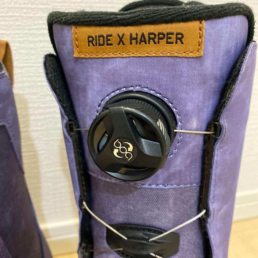 【超美品_即日発送】RIDE スノボブーツ　HARPER BOA　23.0cm
