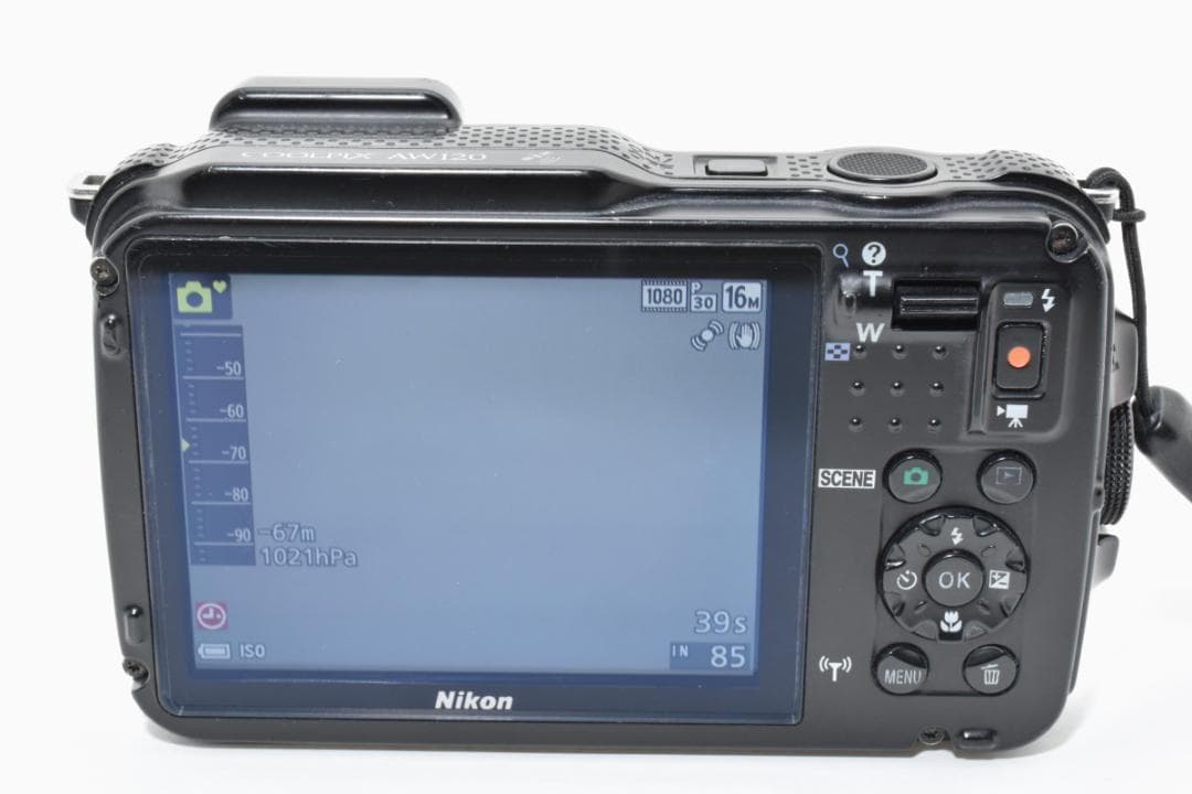 訳あり特価！ Nikon COOLPIX AW120 防水 オレンジ コンデジ - メルカリ