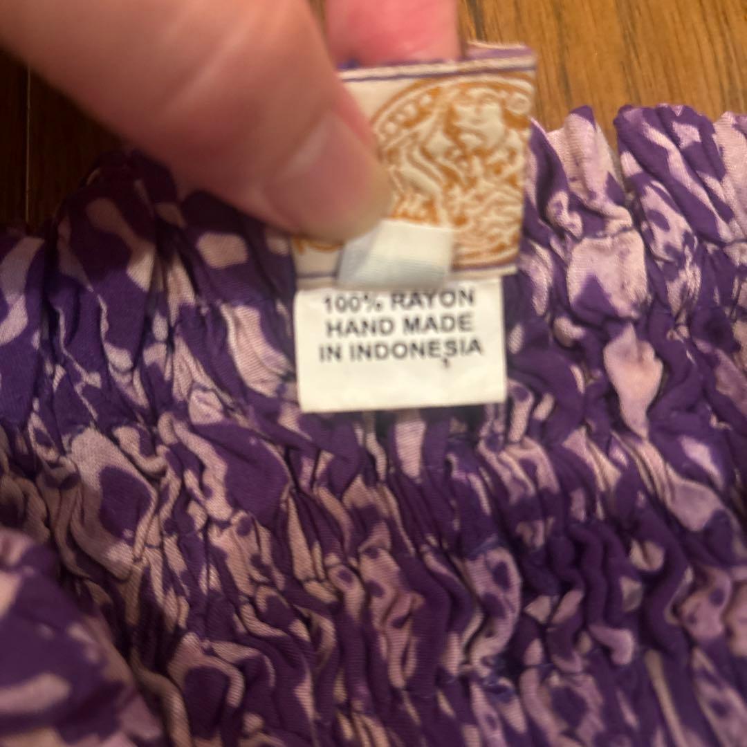 NOA NOA ノアノアハワイ パウスカート S サイズ 紫色✖️薄紫 - メルカリ