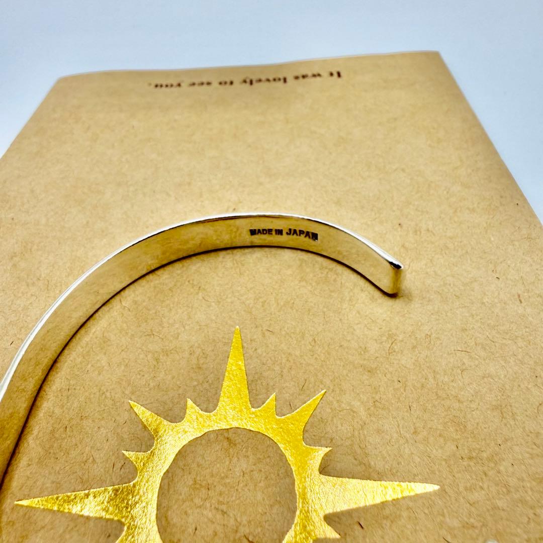 アリゾナフリーダム k18太陽神付き甲丸バングル B-15b 定価52690円