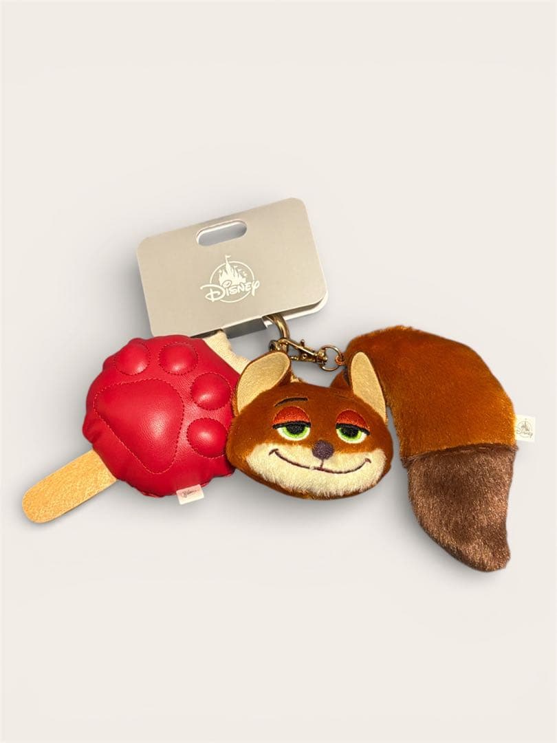 3点セット　ズートピア　ぬいぐるみ、キーチェーン２種　ニック　ディズニーストア