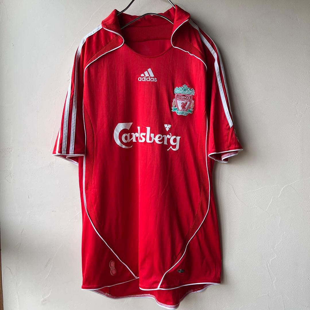 リバプール ジェラード アディダス 06/07 襟付 ユニフォーム - メルカリ