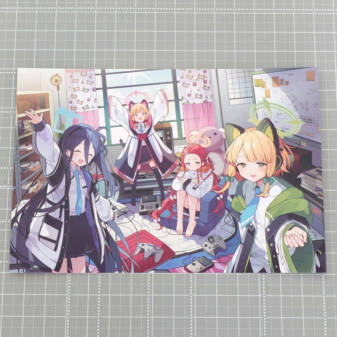 ブルアカ ポストカード アリス ユズ モモイ ミドリ - メルカリ