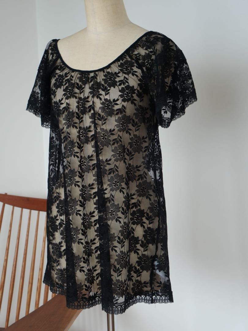 ドルチェ&ガッバーナ Dolce & Gabbana レースブラウスチュニック