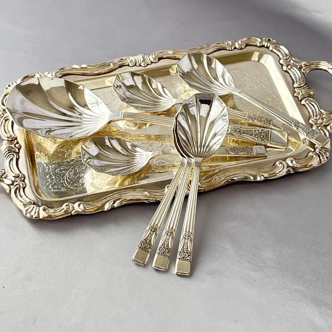 【Ryals】 アールデコのアイスクリームセット 7本　サーバー Ryals】 アールデコのアイスクリームセット 7本 サーバー Ryals