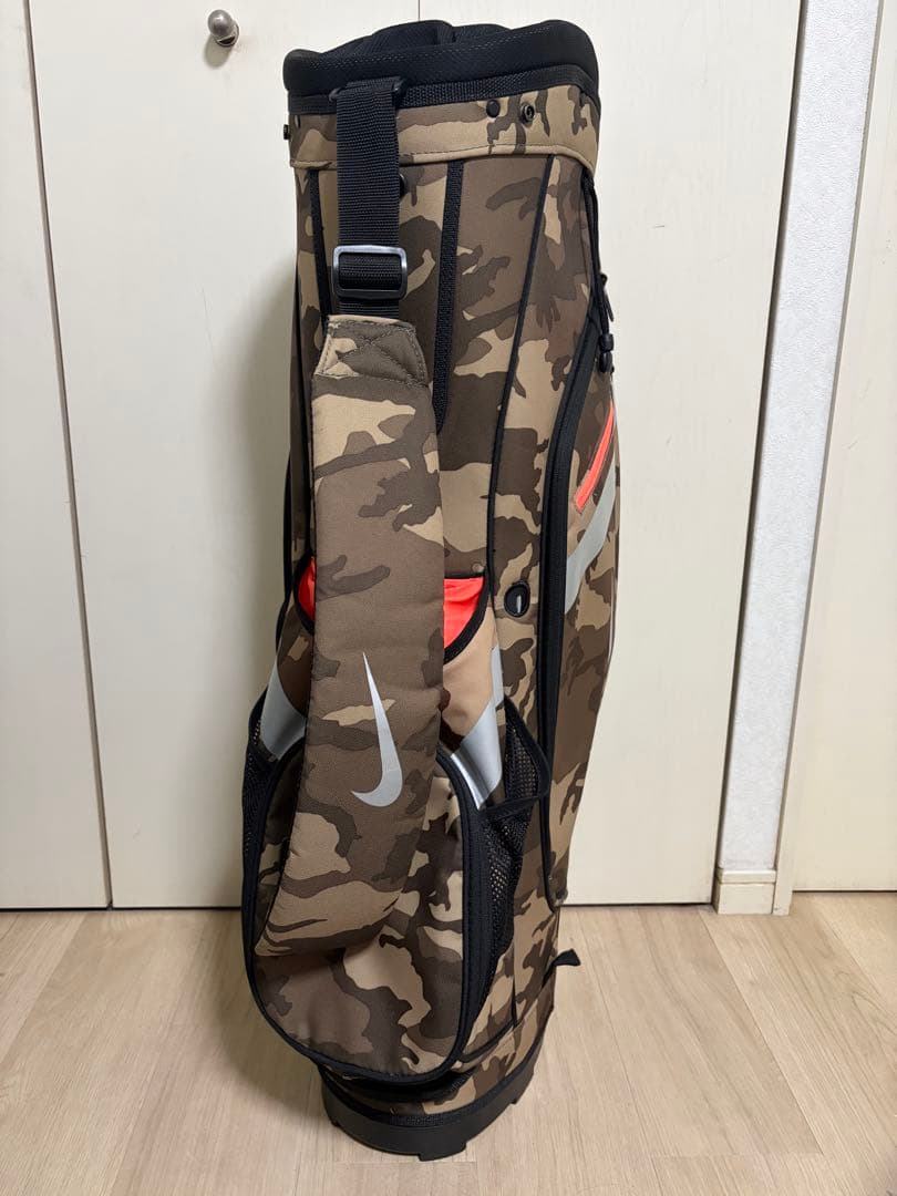 美品 希少レア ナイキ NIKE 迷彩 カモ キャディバッグ - メルカリ