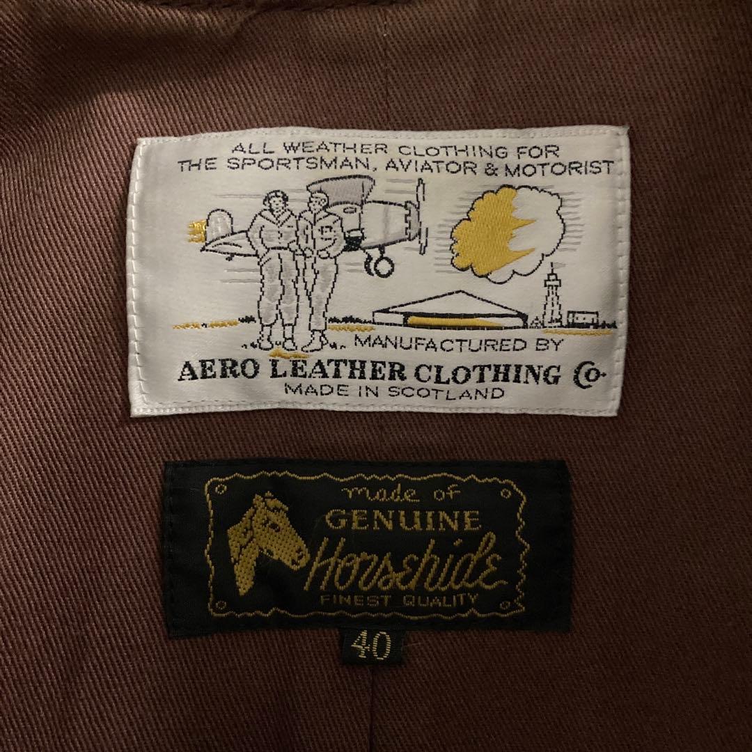 最終 Aero Leather Halfbelt 1930s エアロレザー 40 - メルカリ