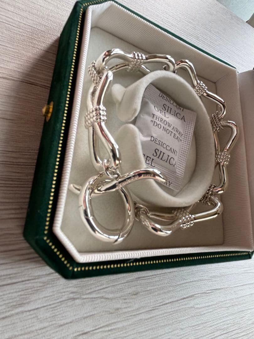 santaku eight knot bracelet/silver925未使用 - メルカリ