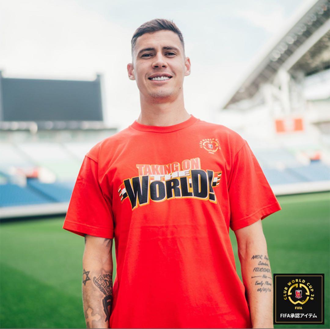 浦和レッズ FCWC クラブワールドカップ Tシャツ/レッド Lサイズ - メルカリ