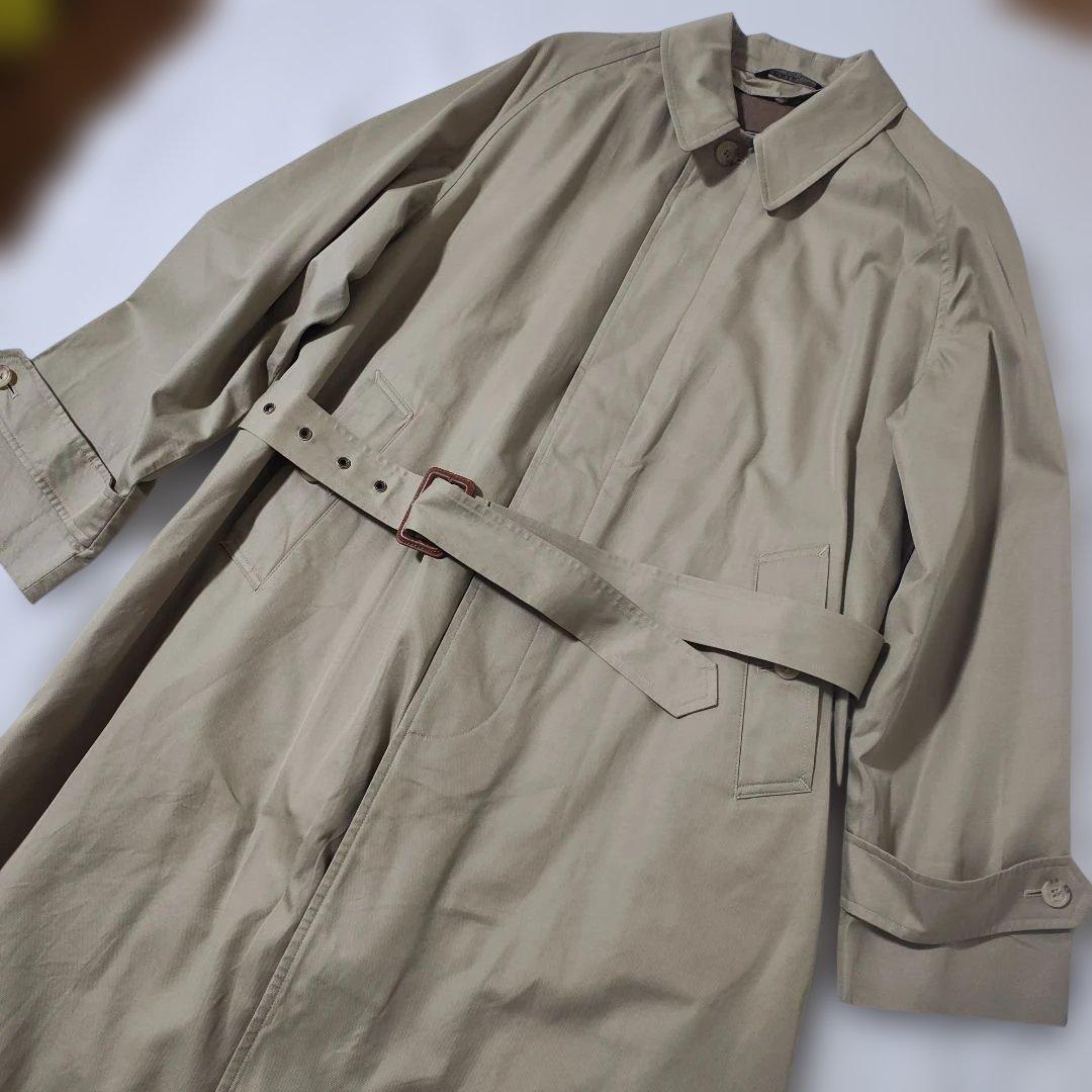 80s〜90s 1枚袖 ポロラルフローレン ステンカラーコート ライナー 膝下 Ralph Lauren - 90s POLO UNIVERSITY ラルフローレン ステンカラー