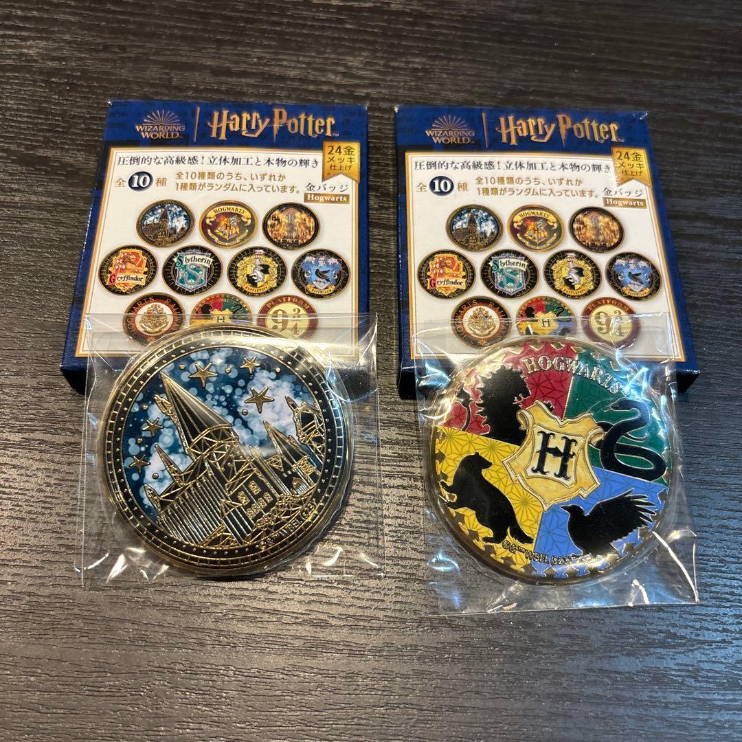 ハリーポッター 24金メッキ 缶バッジ - メルカリ