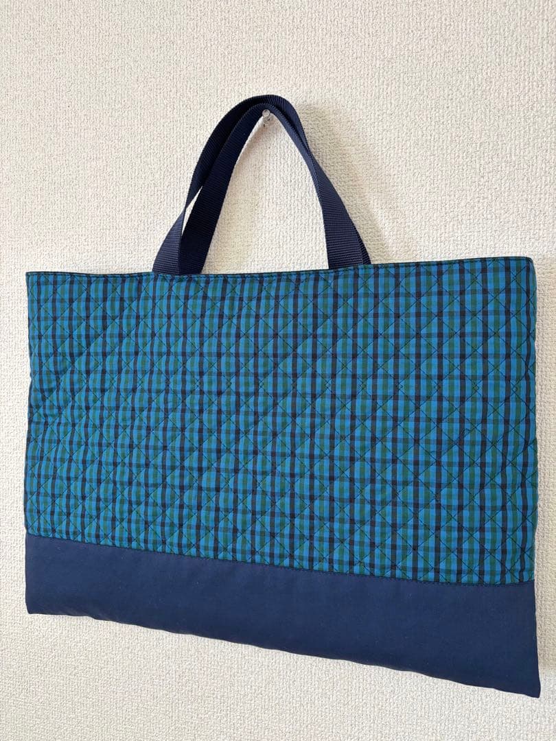 ファミリアチェック レッスンバッグ 入園 入学グッズ 男の子 女の子