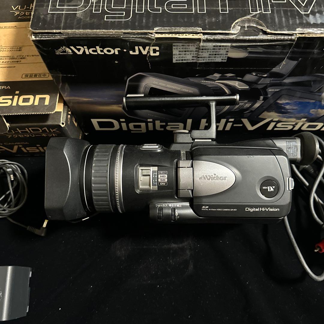 希少 MiniDV ビクターVictor GR-HD1 デジタルハイビジョン訳有 - メルカリ
