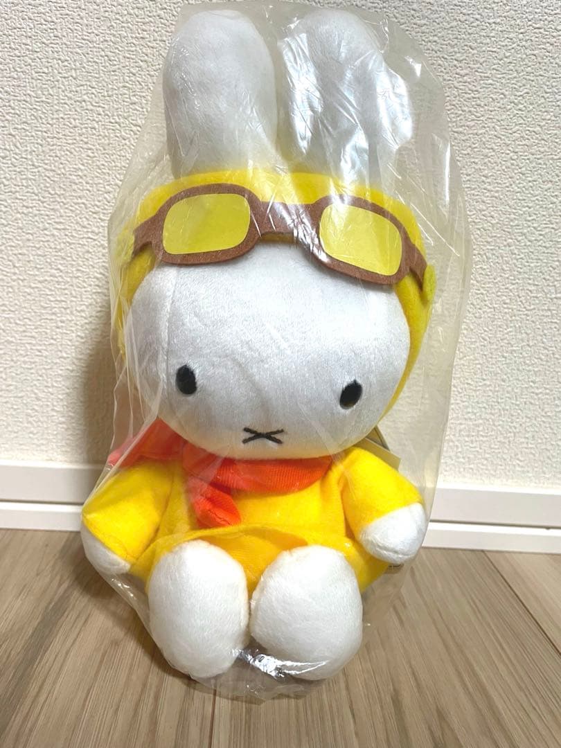 ミッフィー ぬいぐるみ ひこうきのり　ミッフィースタイル　セキグチ　飛行機　レア 7月15日（土）発売予定!miffy style限定 ひこうきのりぬいぐるみ&ひ