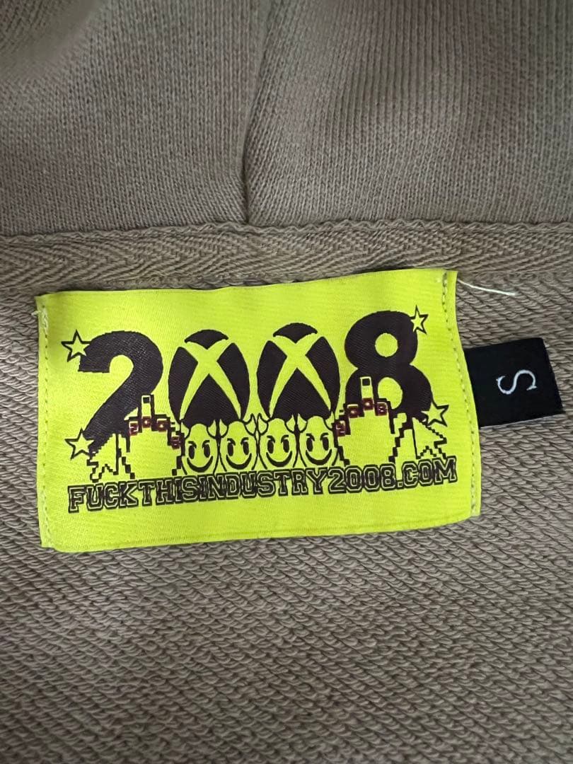 ば*ば様 確実正規fuckthisindustry ジップ ファー フーディー