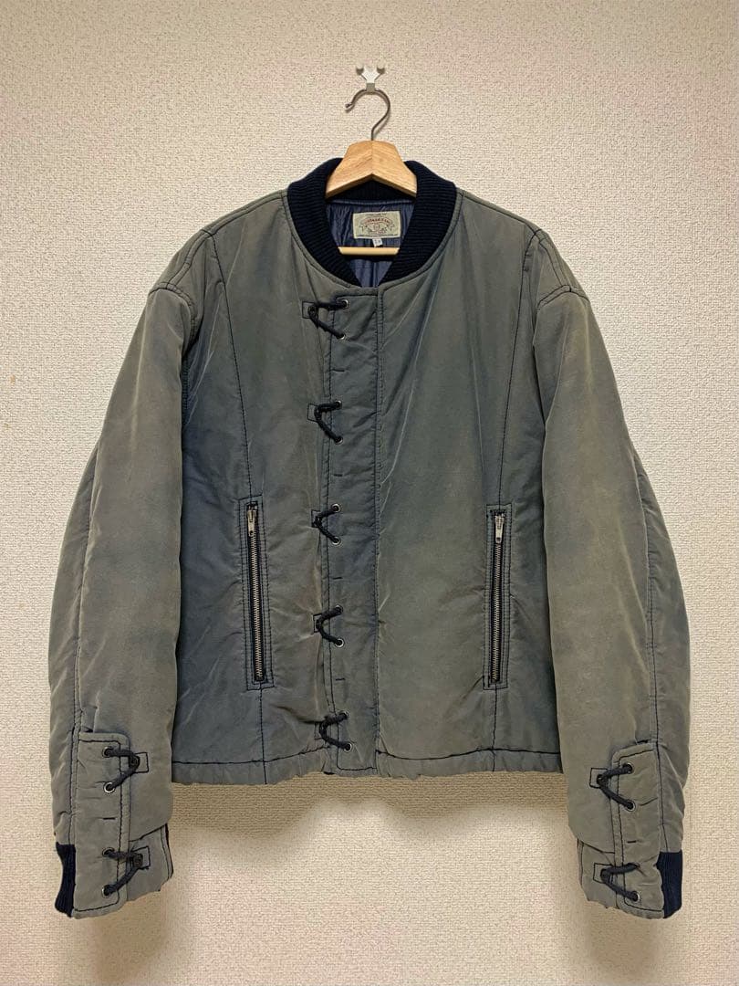 ARMANI JEANS 90s ロープ ボンバージャケット アーカイブ - メルカリ