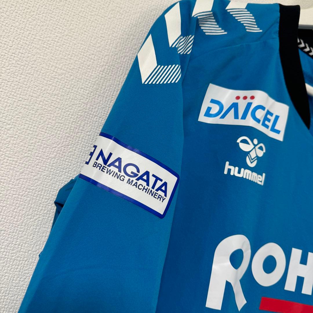 E*h様 ガンバ大阪 ヒュンメル トレーニングウェア 選手支給 M-L 練習着