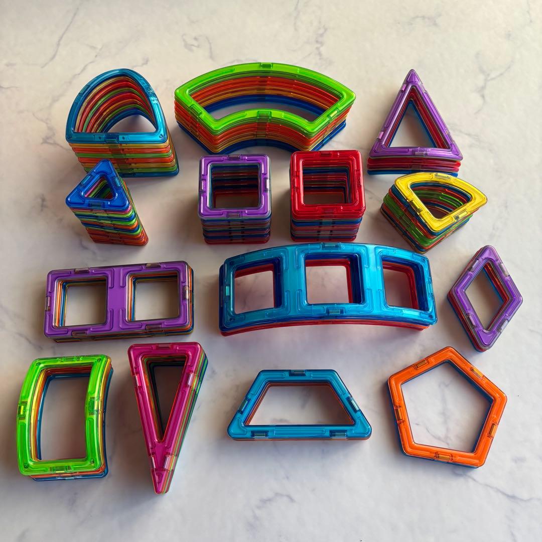 【正規品】MAGFORMERS マグフォーマー 90ピース 刻印有 マグ・フォーマー クリエイティブセット（90ピース/あそび方冊子付き