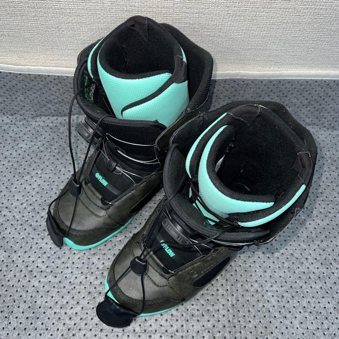 5回使用 24.5cm FLOW LOTUS COILER BOAスノボブーツ