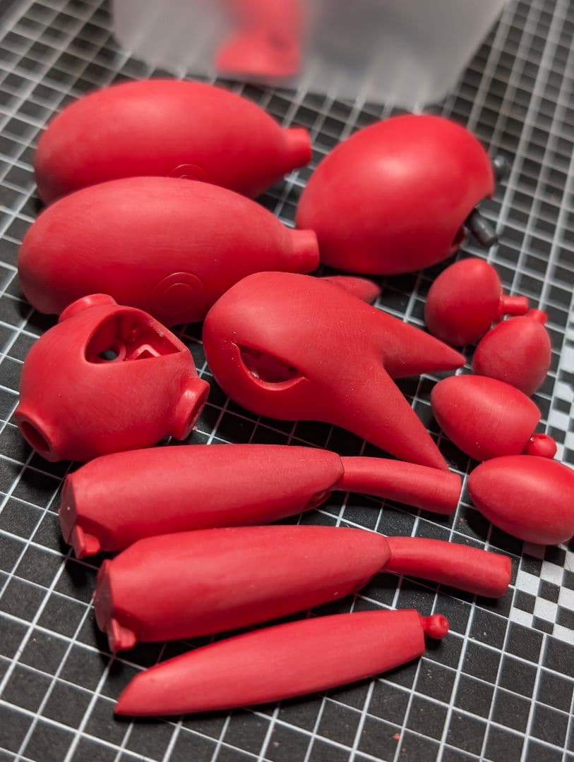 ポケプラ　ハッサム　全塗装完成品　マッドキャンディ仕上げ