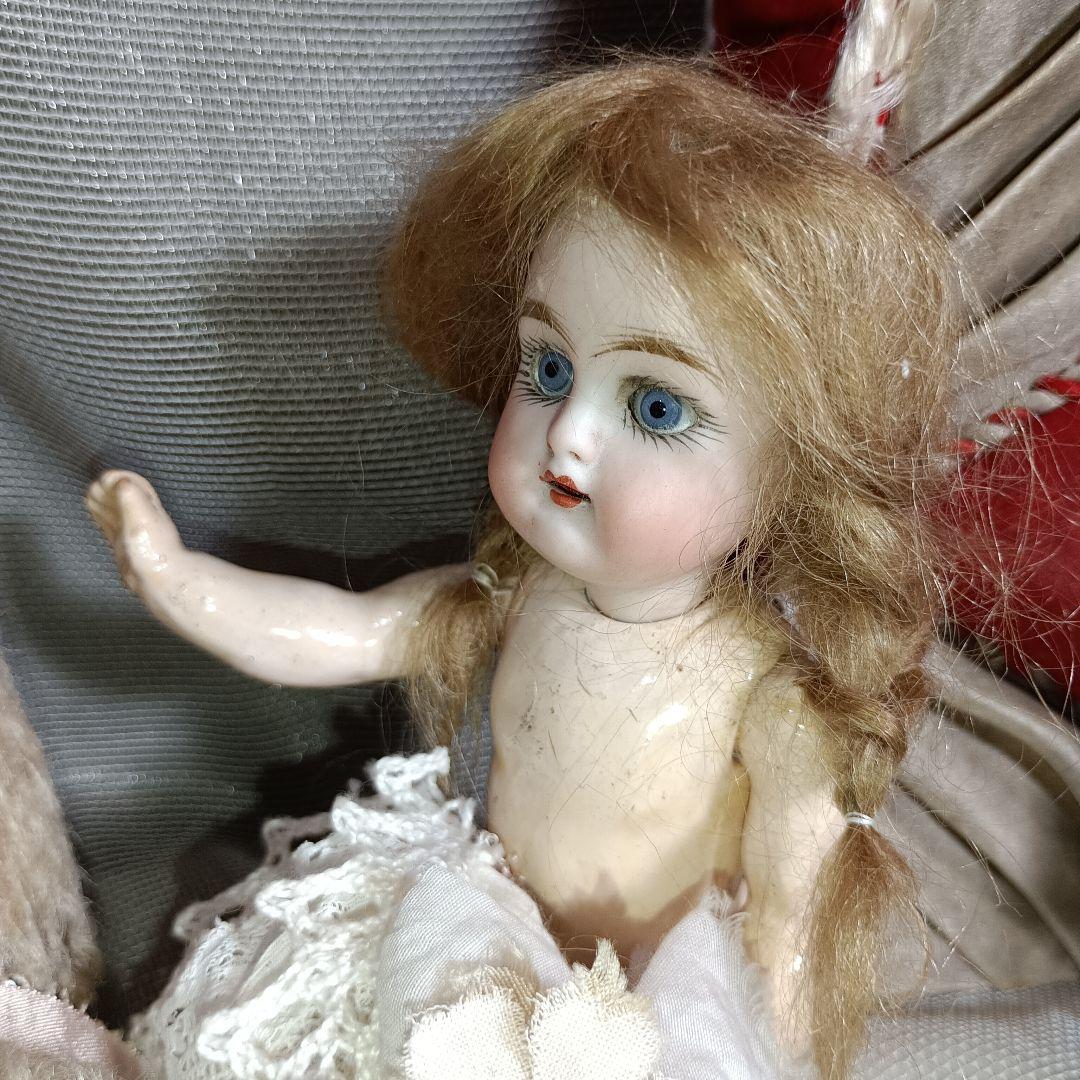 K7⭐アンティークドール ビスクドール ケストナー 171 ミニョネット ⭐