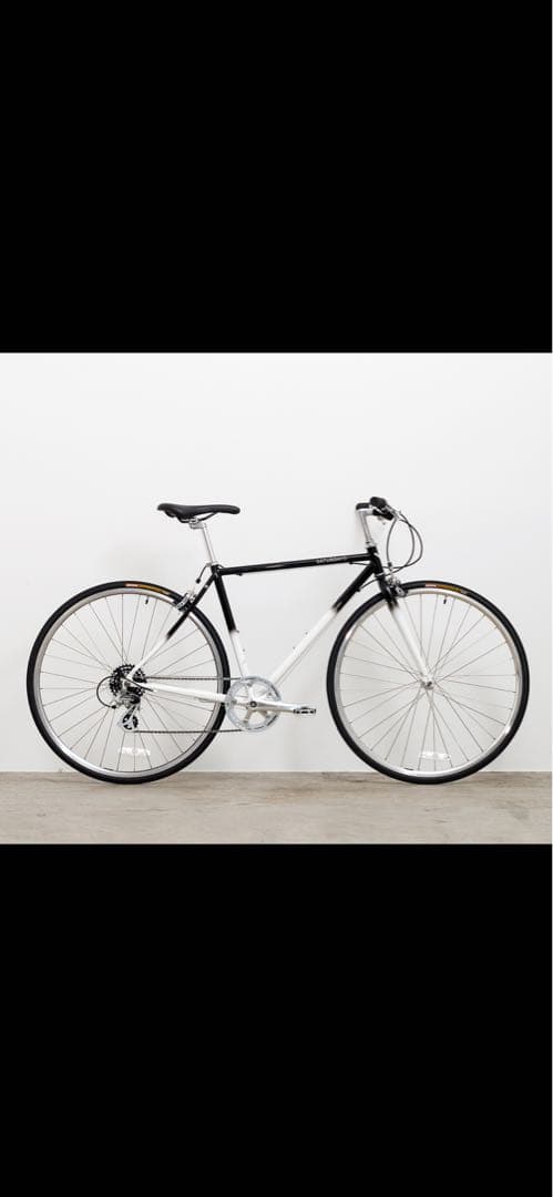 SATURDAYS ピストバイク 黒/白 自転車 T-STREET 700C-1SP マットブラック フレームサイズ：480〜540mm