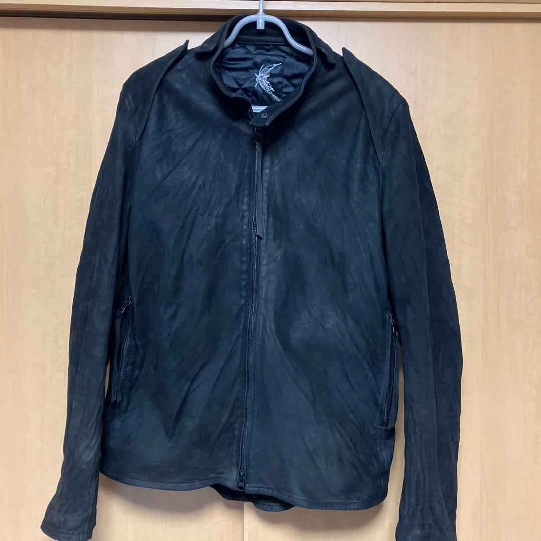 キリュウキリュウ kiryuyrik レザーライダース シングルライダース kiryuyrik - 《予約品》 RidersJacket / ライダースジャケット