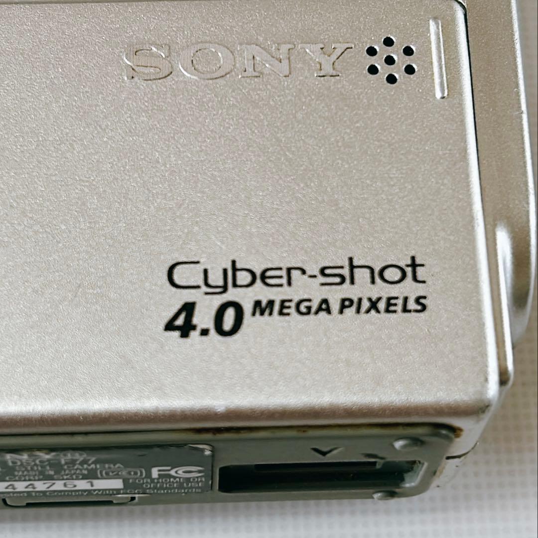 Sony Cyber-shot 4.0メガピクセル デジタルカメラ動作未確認 - メルカリ