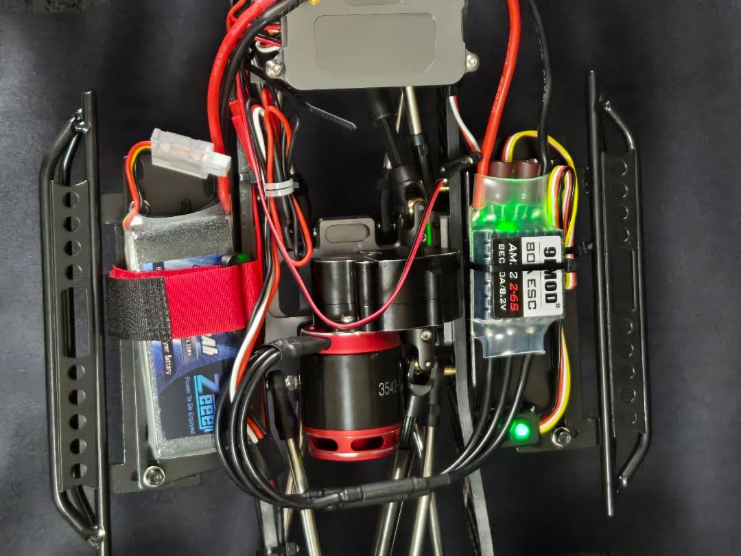 【屋外走行なし】1/10 スケールクローラー SCX10 II クローン ジープ