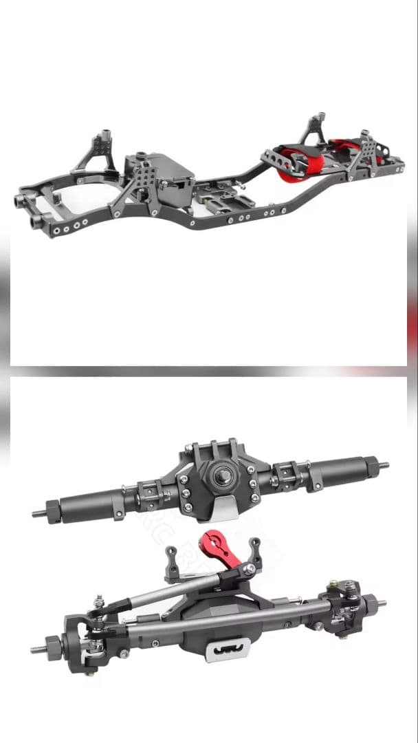 【屋外走行なし】1/10 スケールクローラー SCX10 II クローン ジープ