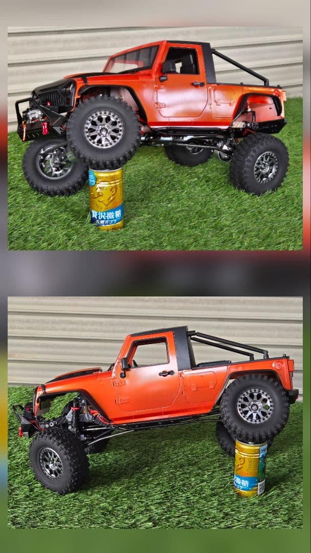 【屋外走行なし】1/10 スケールクローラー SCX10 II クローン ジープ