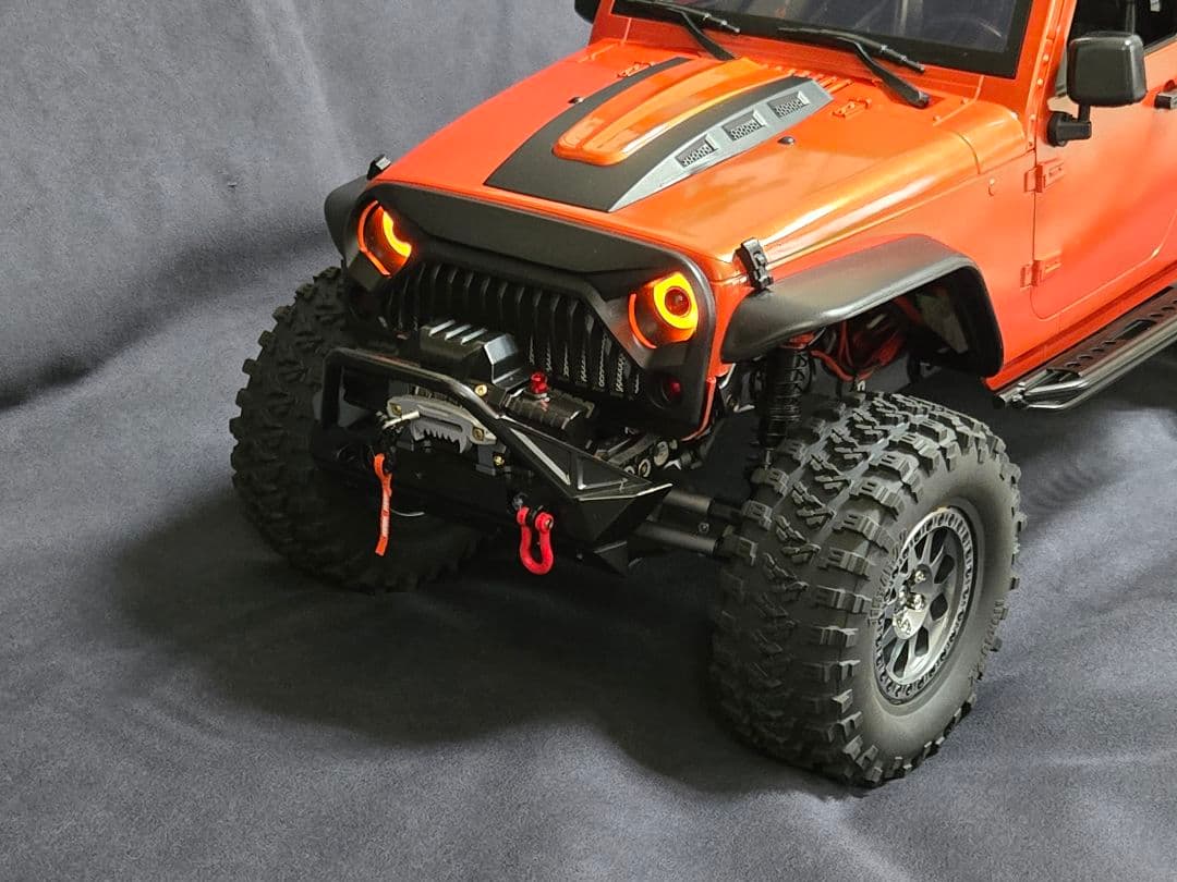 【屋外走行なし】1/10 スケールクローラー SCX10 II クローン ジープ