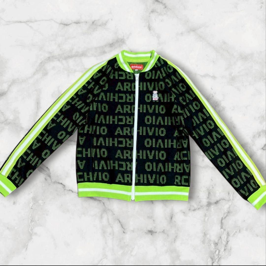 【極美品】archivio アルチビオ セットアップ 総柄 蛍光 上36 下38