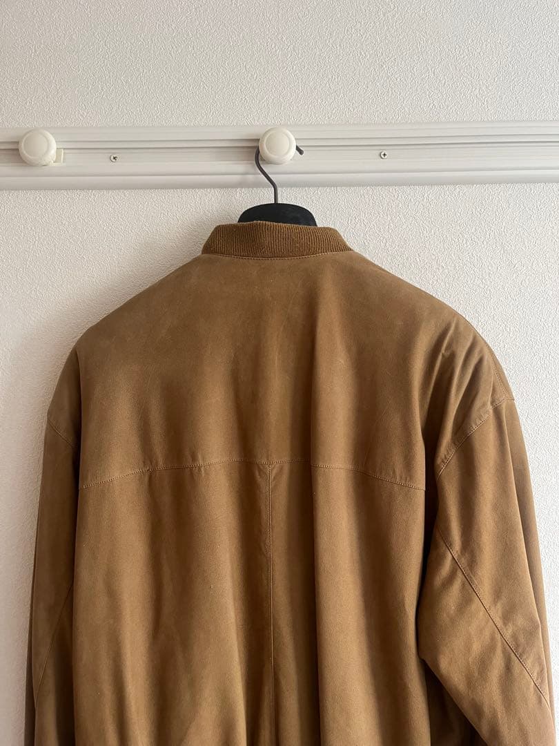 80s loewe レザースポーツジャケット デタッチャブルカラー - メルカリ