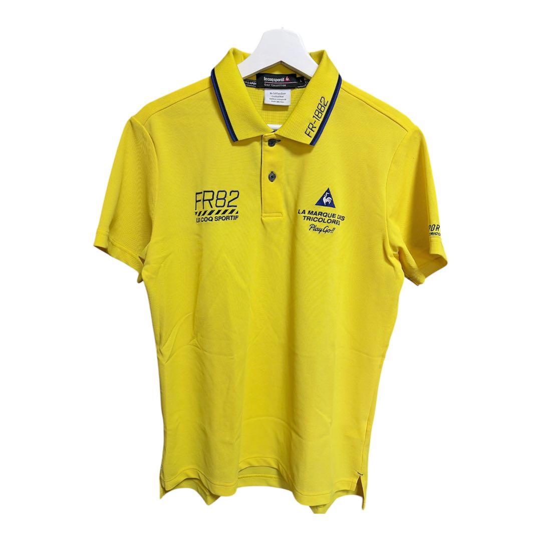 ルコック GOLF ポロシャツ メンズ イエロー ゴルフウェア - メルカリ
