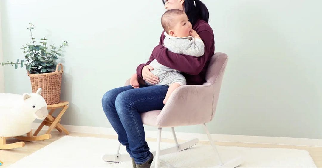 ロッキングチェア　ホワイト　Neige -relaxil- 新品　未開封