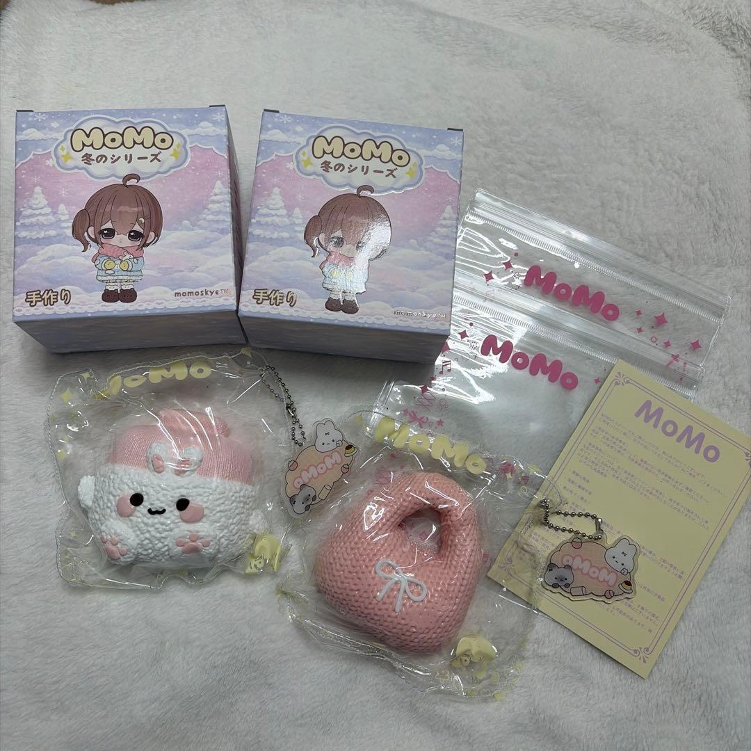 MOMO 冬のシリーズ スクイーズ 海外スクイーズ 2点セット うさぎの