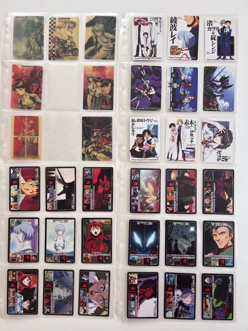 630. 新世紀エヴァンゲリオン アマダカードまとめ売り バインダー付き