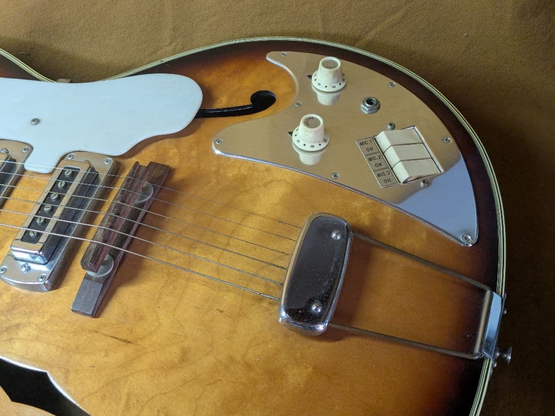 Y*様 テスコ　ep-17 TEISCO　EP-17 エレキギター　フルアコ　ジ