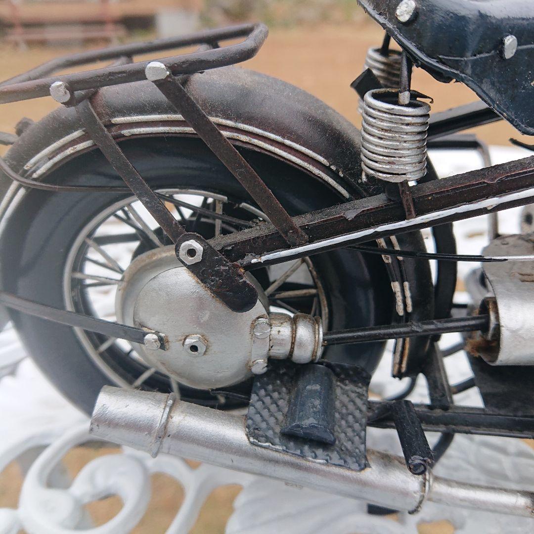 BMW ミニチュアオートバイ 金属製？長33幅10高16cm重750g