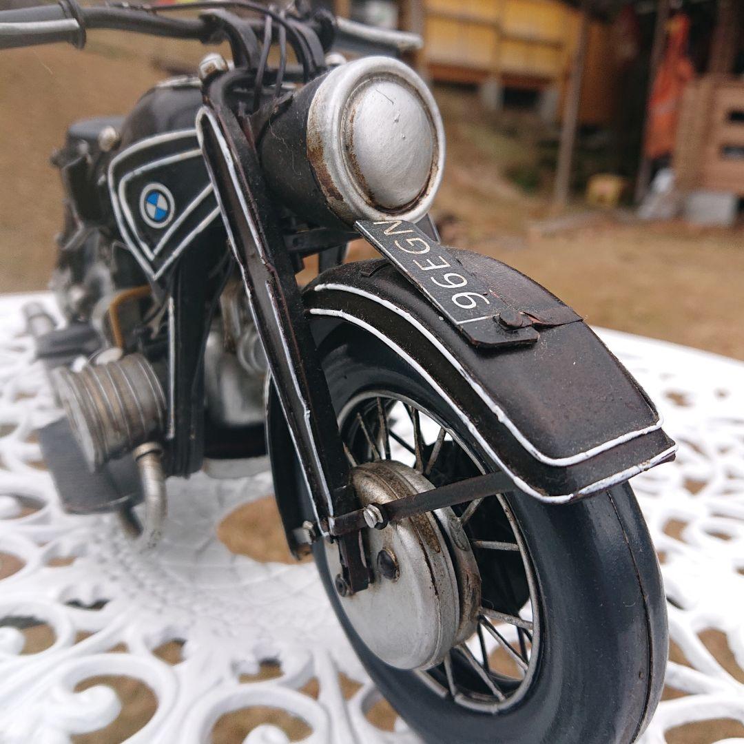BMW ミニチュアオートバイ 金属製？長33幅10高16cm重750g